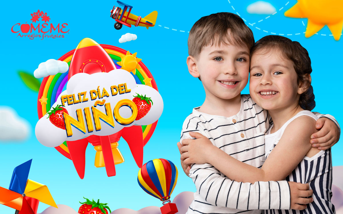 ¡Celebremos a los Peques con un Arreglo de Comeme Arreglos Frutales! 🍓🍍🍇