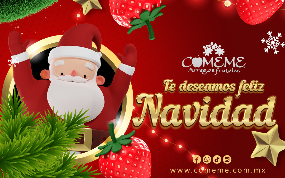 ¡¡La Magia de la Navidad 🎄🎇esta en Comeme!!🍓🥝🍇