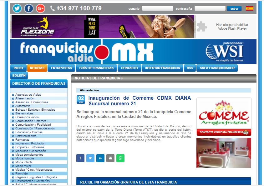 Sucursal numero 21 Comeme CDMX Diana, Bienvenida a la familia