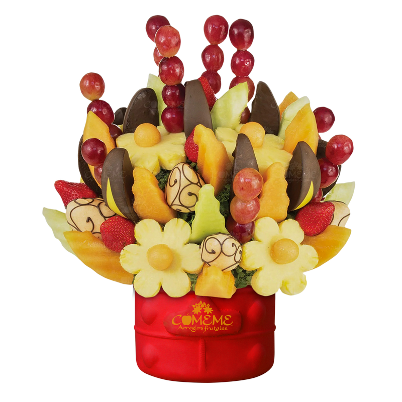 Choco Margaritas Deluxe - Arreglo  Frutal Comeme - Comeme
