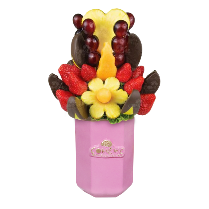 Detalle De Corazón - Arreglo Frutal Comeme - Comeme