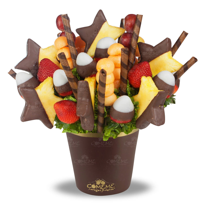 Arreglos Frutales - Feliz Cumpleaños - Arreglo Frutal Comeme - Comeme