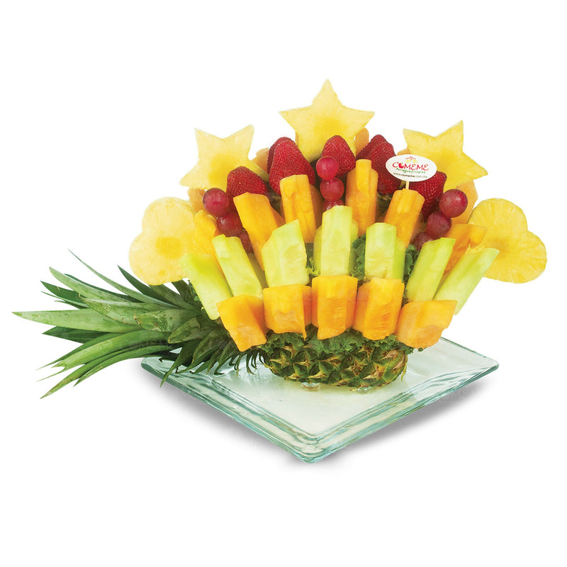Arreglos Frutales - Piña Tropical - Arreglo Frutal Comeme - Comeme