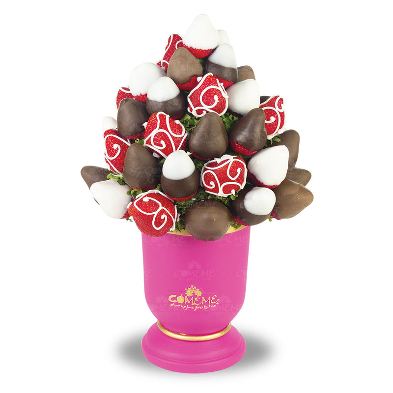 Arreglos Frutales - Racimo De Rosas - Arreglo Frutal Comeme - Comeme