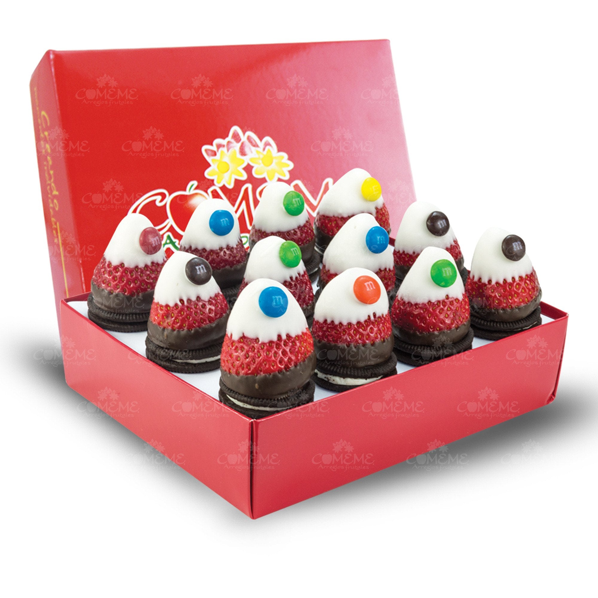 Caja Frutales - Club Cómeme Oreo - M&M - Caja Comeme - Comeme